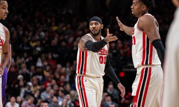  莫兰特禁赛归来率队击败开拓者  